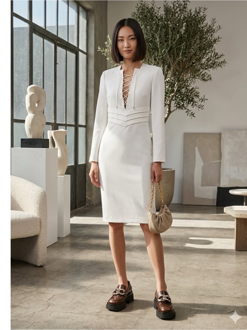 Iro Payda Dress Ecru Size Medium